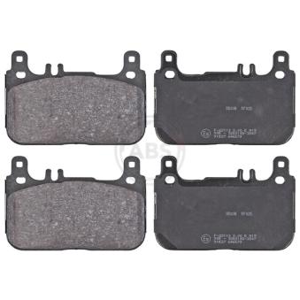 Jeu de 4 plaquettes de frein avant A.B.S. OEM A0064209620