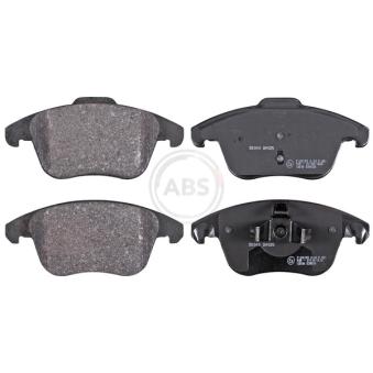 Jeu de 4 plaquettes de frein avant A.B.S. 35040 pour VOLVO S70 1.2 THP - 110cv