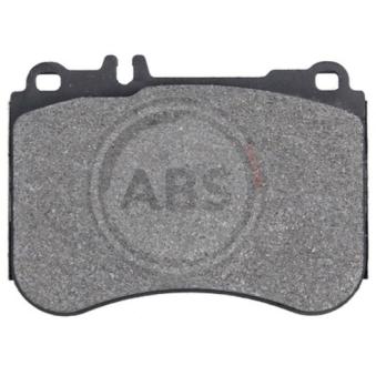 Jeu de 4 plaquettes de frein avant A.B.S. OEM A0084200920