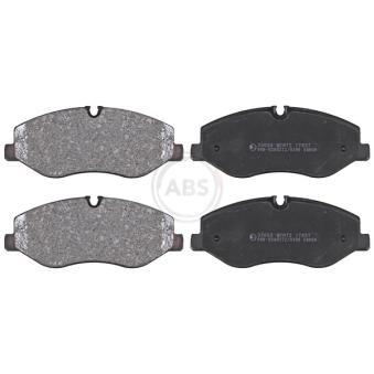 Jeu de 4 plaquettes de frein avant A.B.S. 35055 pour MERCEDES-BENZ VITO 114 CDI 4x4 - 136cv