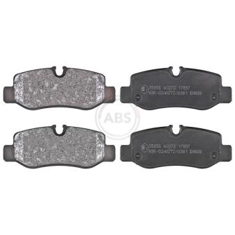Jeu de 4 plaquettes de frein arrière A.B.S. [35056]