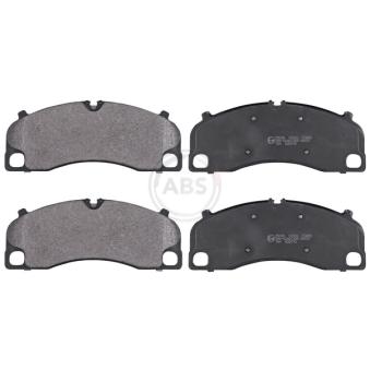 Jeu de 4 plaquettes de frein avant A.B.S. [35088]