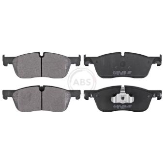 Jeu de 4 plaquettes de frein avant A.B.S. 35105 pour JAGUAR XF 2.0 D AWD - 241cv