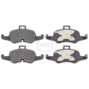 Jeu de 4 plaquettes de frein avant A.B.S. 35106 pour RENAULT EXPRESS 2.0 TDI quattro - 184cv