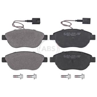 Jeu de 4 plaquettes de frein avant A.B.S. OEM 71770116