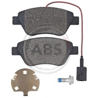 Jeu de 4 plaquettes de frein avant A.B.S. OEM 1618111580