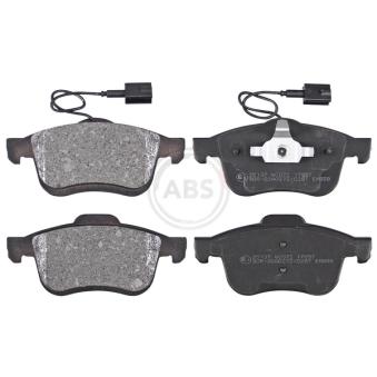 Jeu de 4 plaquettes de frein avant A.B.S. 35137 pour OPEL COMBO 1.4 CNG - 120cv