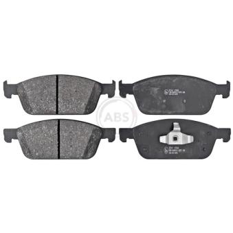 Jeu de 4 plaquettes de frein avant A.B.S. OEM CV612001MA