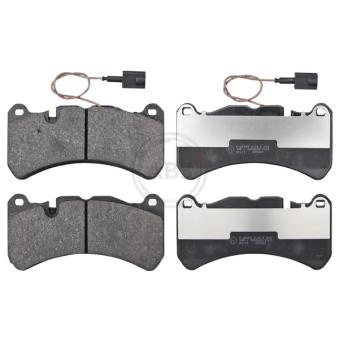 Jeu de 4 plaquettes de frein avant A.B.S. OEM 68309143AA