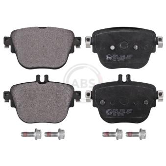 Jeu de 4 plaquettes de frein arrière A.B.S. 35195 pour CITROEN DS E 300 e - 320cv