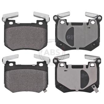Jeu de 4 plaquettes de frein arrière A.B.S. 35200 pour KIA STINGER 3.3 T-GDI - 366cv