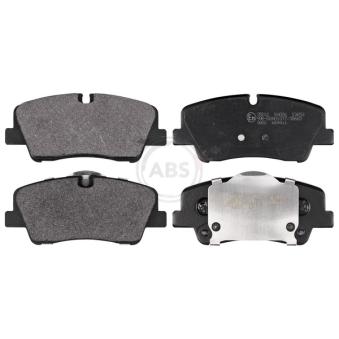 Jeu de 4 plaquettes de frein arrière A.B.S. 35212 pour HYUNDAI H350 2.5 CRDI - 150cv