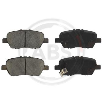 Jeu de 4 plaquettes de frein avant A.B.S. OEM 43022SYP000