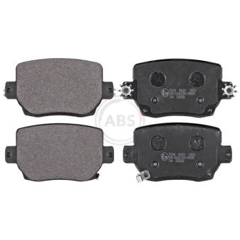 Jeu de 4 plaquettes de frein arrière A.B.S. OEM 800824600A