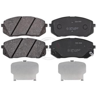 Jeu de 4 plaquettes de frein avant A.B.S. OEM 58101A8A15