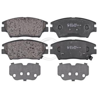 Jeu de 4 plaquettes de frein avant A.B.S. OEM 48130370B0