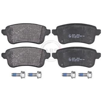 Jeu de 4 plaquettes de frein arrière A.B.S. OEM 4406000Q3C