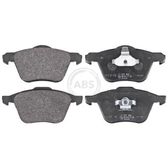 Jeu de 4 plaquettes de frein avant A.B.S. OEM 30793231