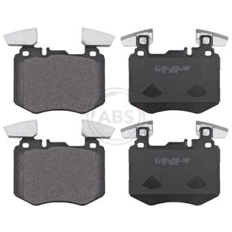 Jeu de 4 plaquettes de frein avant A.B.S. OEM 0004208103