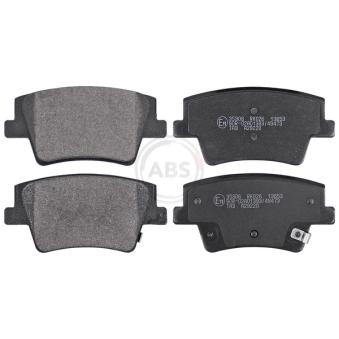 Jeu de 4 plaquettes de frein arrière A.B.S. OEM 58302S1A70