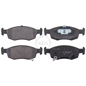 Jeu de 4 plaquettes de frein avant A.B.S. OEM 77368831