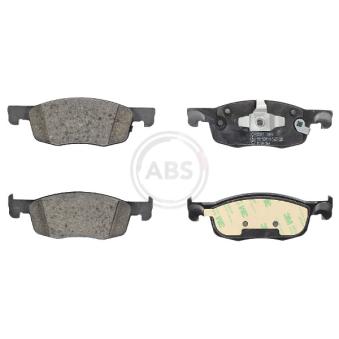 Jeu de 4 plaquettes de frein avant A.B.S. OEM 04465K0010