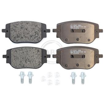 Jeu de 4 plaquettes de frein arrière A.B.S. 35365