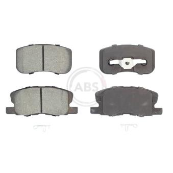 Jeu de 4 plaquettes de frein avant A.B.S. OEM MN116151