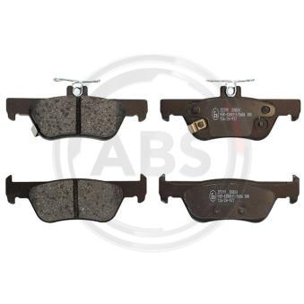 Jeu de 4 plaquettes de frein arrière A.B.S. 35399 pour HONDA JAZZ 1.5 eHEV - 109cv