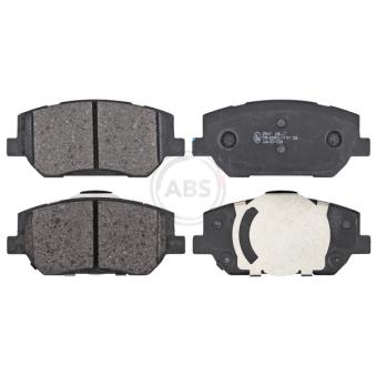 Jeu de 4 plaquettes de frein avant A.B.S. OEM 58101S1A00
