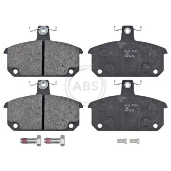 Jeu de 4 plaquettes de frein avant A.B.S. 36143 pour MAZDA CX-60 1.4 - 110cv