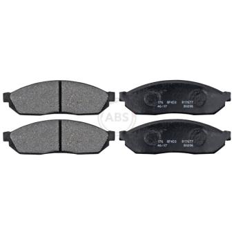 Jeu de 4 plaquettes de frein avant A.B.S. OEM 45022SA0660