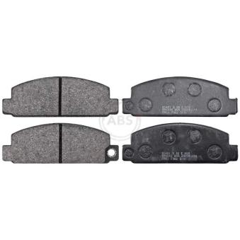 Jeu de 4 plaquettes de frein avant A.B.S. OEM FAY63328Z