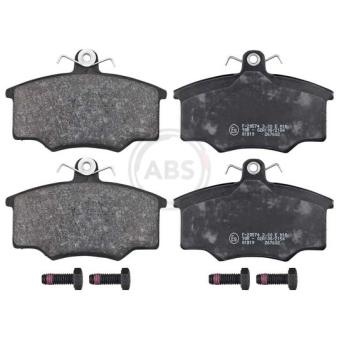 Jeu de 4 plaquettes de frein avant A.B.S. OEM 855698151B