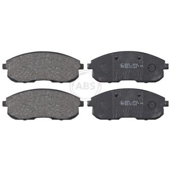 Jeu de 4 plaquettes de frein avant A.B.S. 36691 pour MAZDA 6 1.6 - 110cv