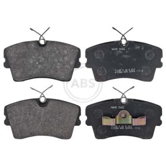 Jeu de 4 plaquettes de frein avant A.B.S. 36695 pour OPEL OMEGA 3.0 - 177cv