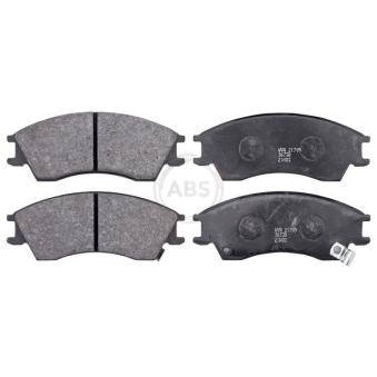 Jeu de 4 plaquettes de frein avant A.B.S. 36738 pour BMW Série 1 1.1 - 63cv