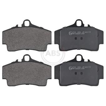 Jeu de 4 plaquettes de frein arrière A.B.S. [37102]