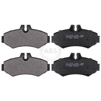 Jeu de 4 plaquettes de frein arrière A.B.S. 37124 pour VOLKSWAGEN LT 2.8 TDI - 130cv
