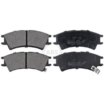 Jeu de 4 plaquettes de frein avant A.B.S. 37126 pour BMW Série 7 1.1 - 63cv