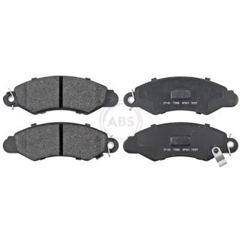 Jeu de 4 plaquettes de frein avant A.B.S. OEM 5520080E10