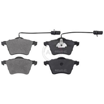 Jeu de 4 plaquettes de frein avant A.B.S. 37141 pour VOLKSWAGEN SHARAN 1.9 TDI - 90cv