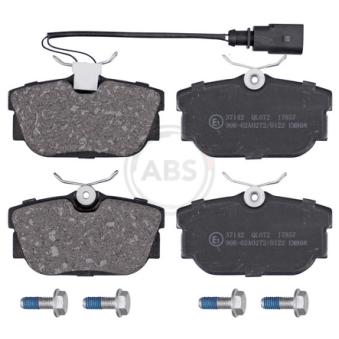 Jeu de 4 plaquettes de frein arrière A.B.S. OEM 7M3698451D