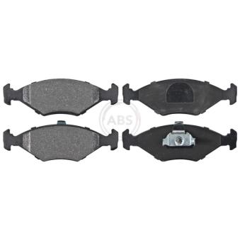 Jeu de 4 plaquettes de frein avant A.B.S. OEM 9948131