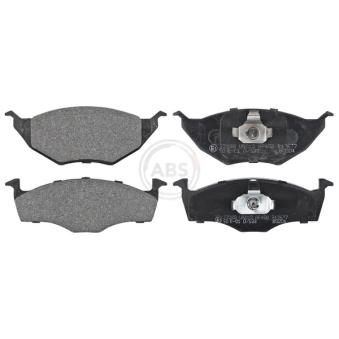 Jeu de 4 plaquettes de frein avant A.B.S. [37238]