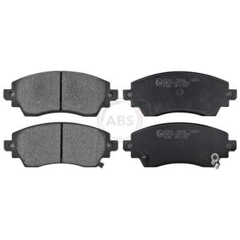 Jeu de 4 plaquettes de frein avant A.B.S. 37269 pour FORD GRANADA 1.6 - 110cv