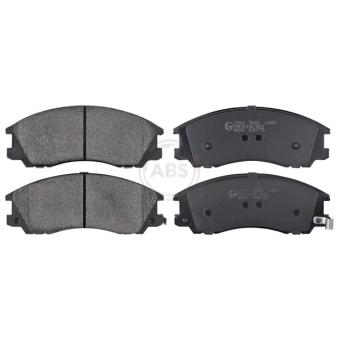 Jeu de 4 plaquettes de frein avant A.B.S. OEM 58101H1A80