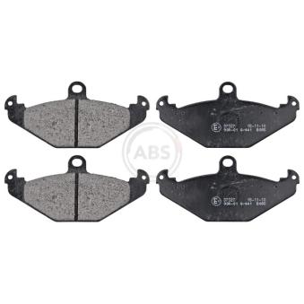 Jeu de 4 plaquettes de frein arrière A.B.S. [37327]