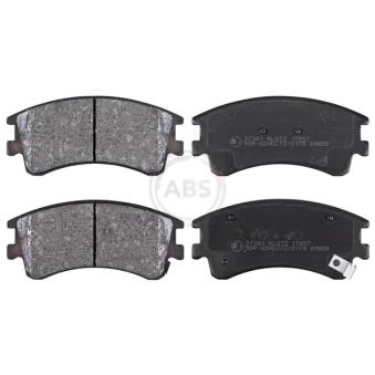 Jeu de 4 plaquettes de frein avant A.B.S. OEM GJYF3328ZB