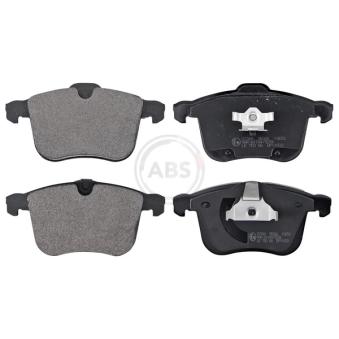 Jeu de 4 plaquettes de frein avant A.B.S. 37389 pour CHEVROLET KALOS 2.2 DTI - 125cv